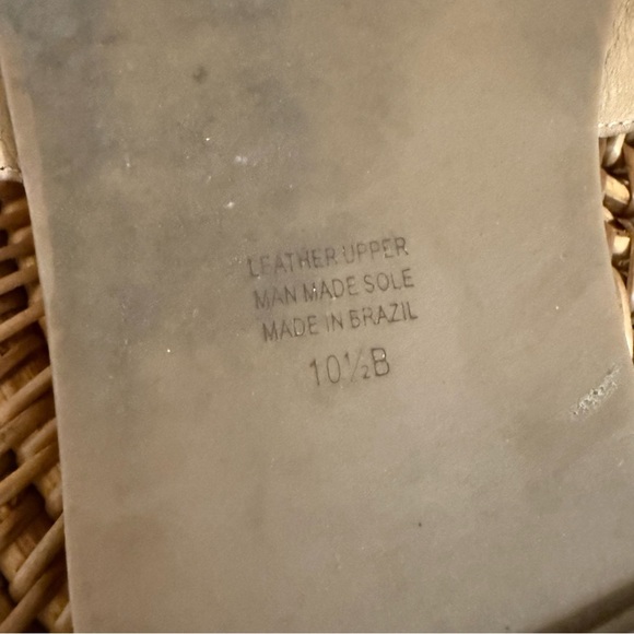 French Sole Beige Suede Slide Sandals - Picture 4 of 4